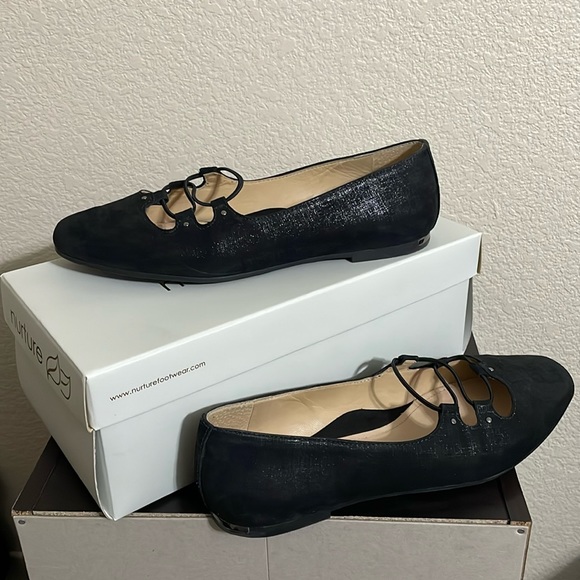 Nurture by Lamaze Shoes - Nature Black Flats
